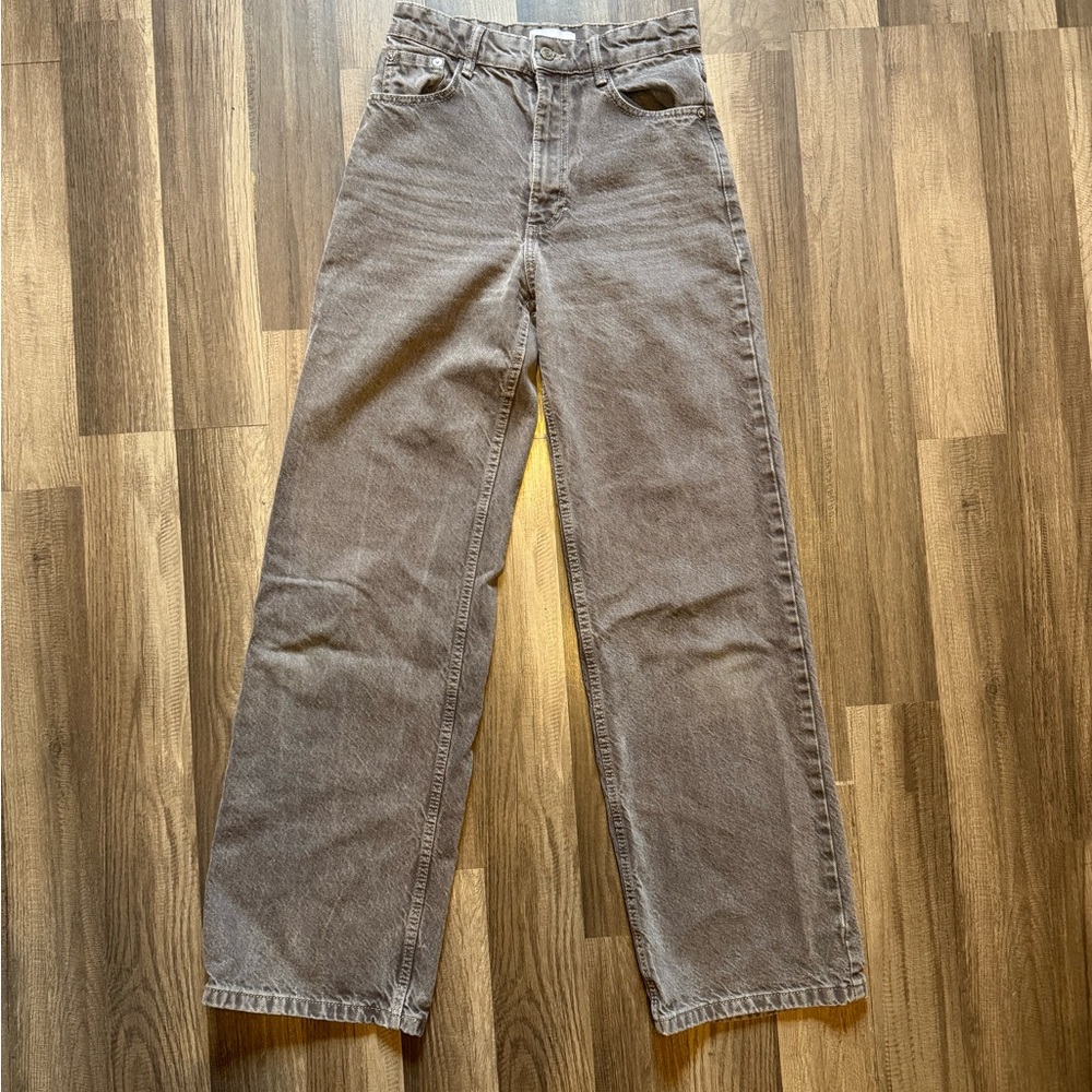 Zara wide leg jeans